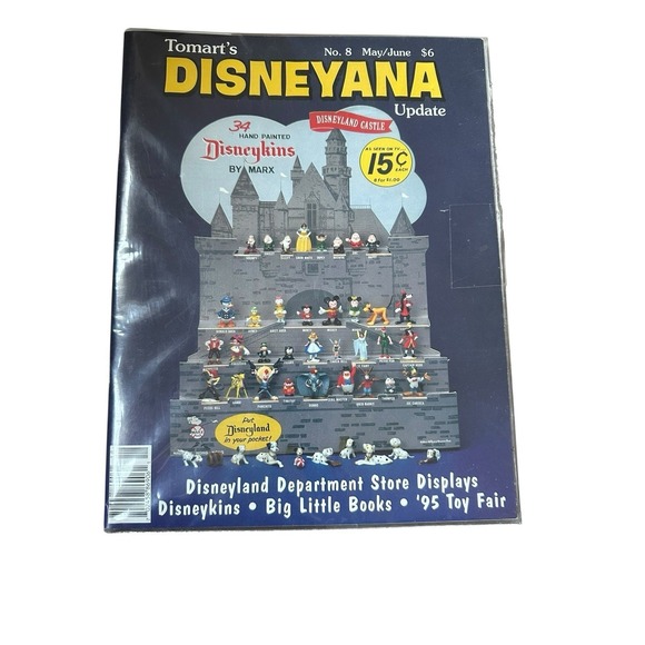 Disney Other - Disneyana -Tomart's Update Booklet - #8 - 1995 Sealed And Unopened